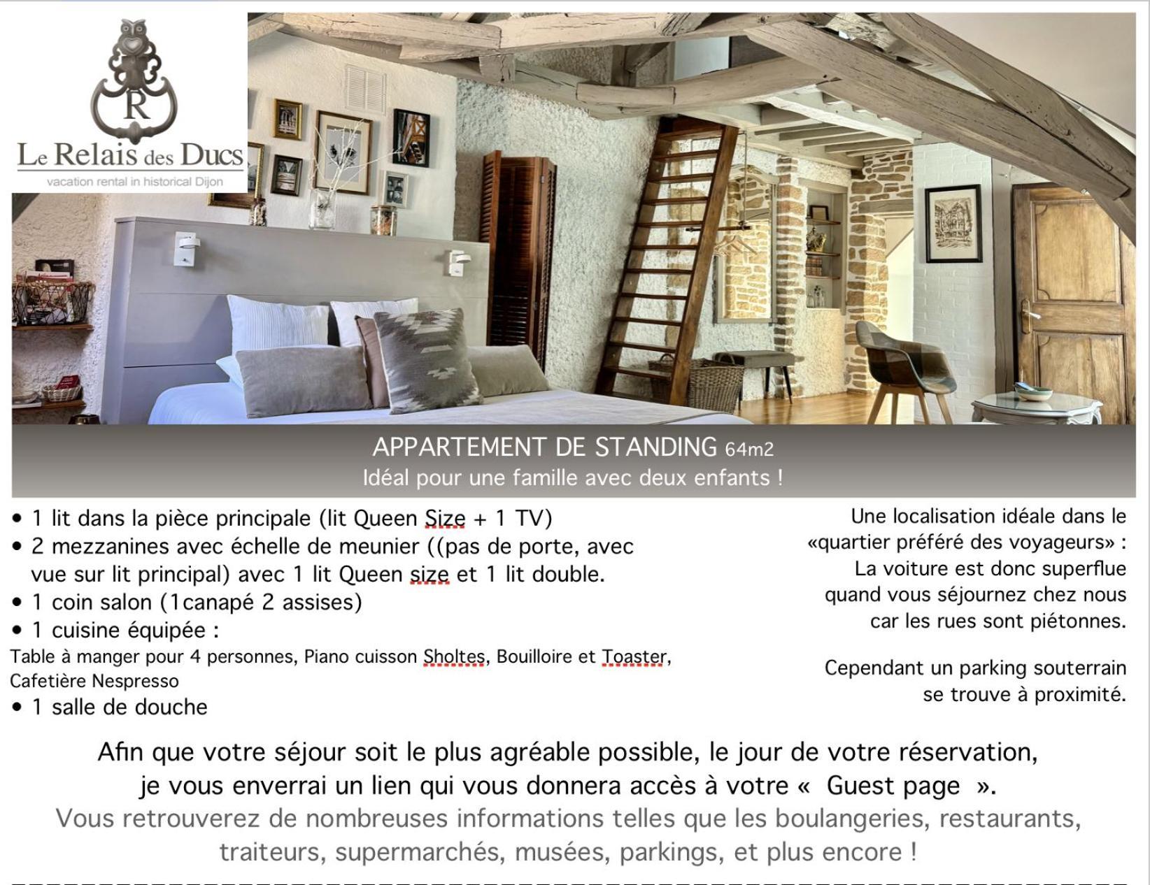 Le Relais Des Ducs : Centre Historique Dijon Apartment Ngoại thất bức ảnh